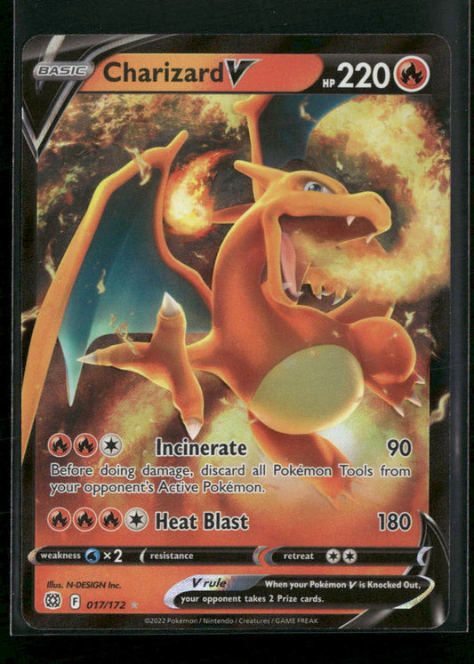 SWSH09: Brilliant Stars Charizard V #017/172