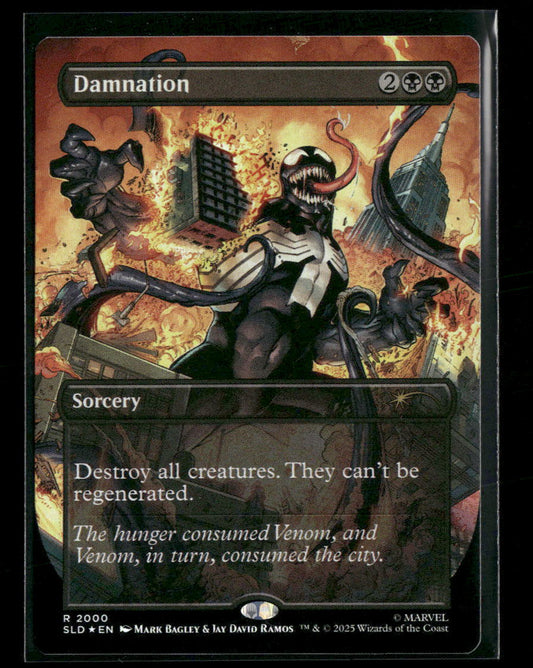 Secret Lair Drop Series Damnation (2000) (Rainbow Foil) #2000