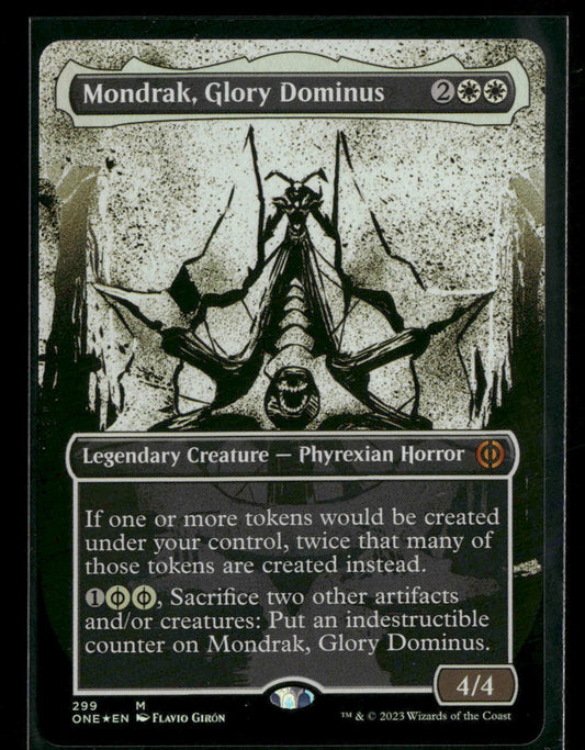 Phyrexia: All Will Be One Mondrak, Glory Dominus (Showcase) Foil #299