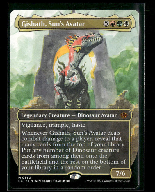 The Lost Caverns of Ixalan Gishath, Sun's Avatar (Borderless) #330