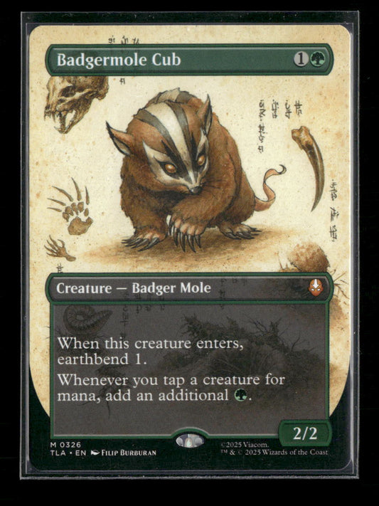 Avatar: The Last Airbender Badgermole Cub (Borderless) #326