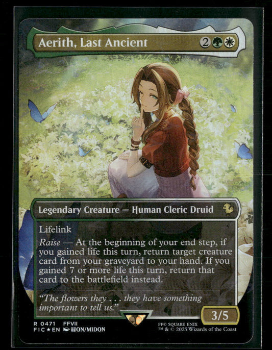 Commander: FINAL FANTASY Aerith, Last Ancient (Chocobo Track Foil) #471