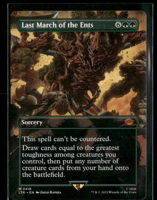 Universe Beyond: The Lord of the Rings Last March of the Ents (Borderless) #418