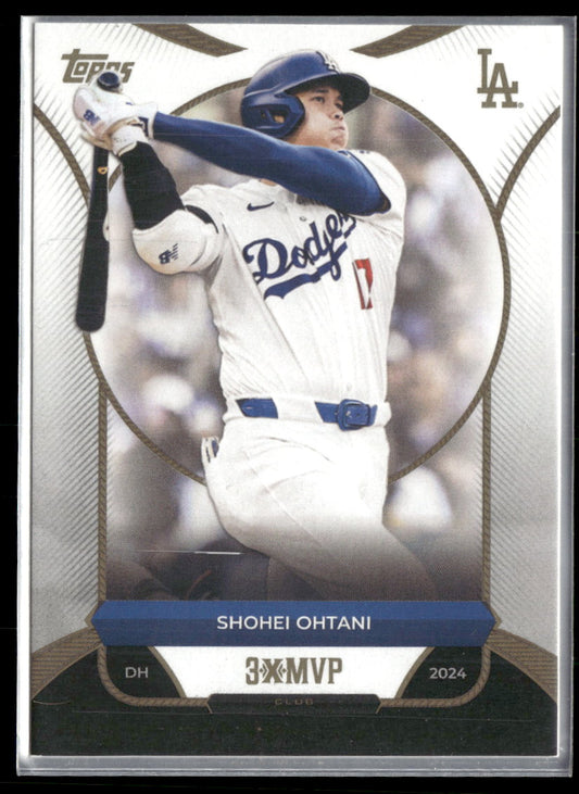 2025 Topps Welcome to the Club: 3X MVP Shohei Ohtani #3