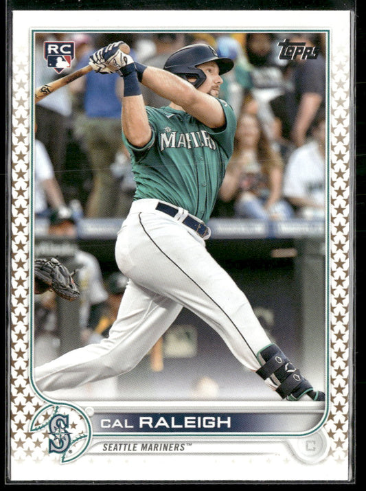 2022 Topps Gold Star Cal Raleigh  Rookie #277