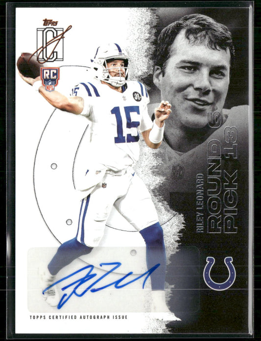 2025 Topps Signature Class Riley Leonard Rookie #116