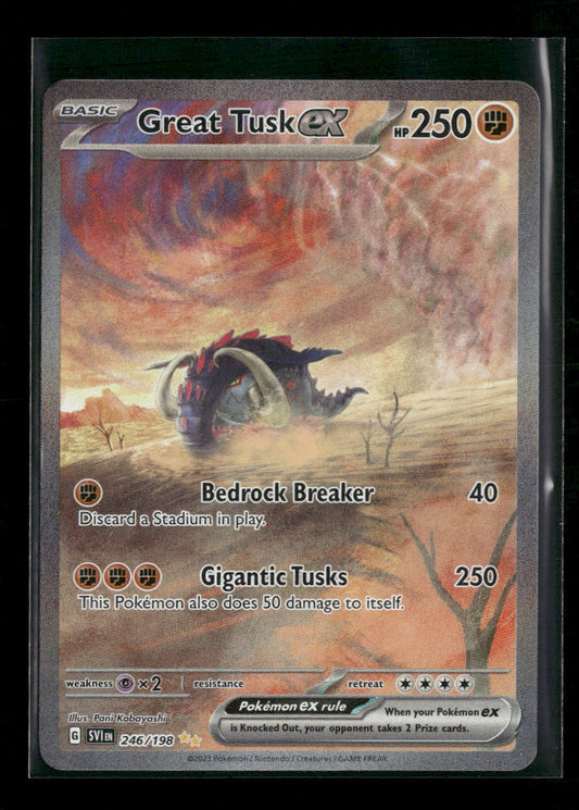 SV01: Scarlet & Violet Base Set Great Tusk ex #246/198