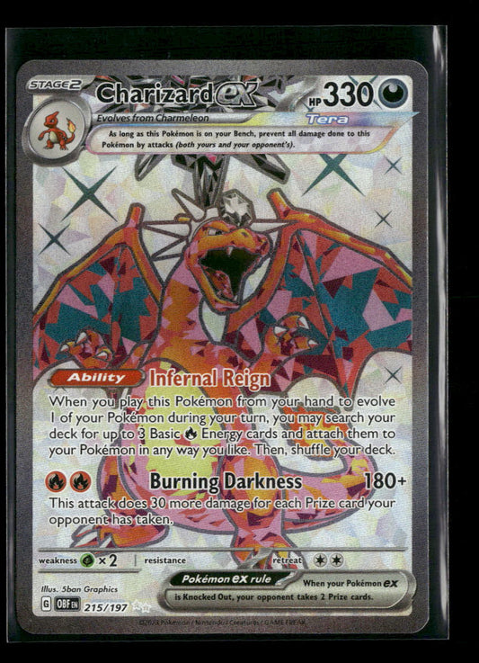 SV03: Obsidian Flames Charizard ex #215/197