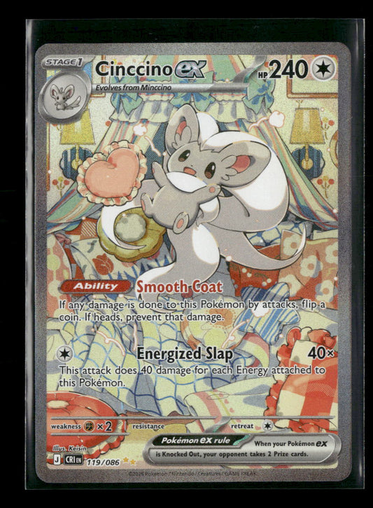 ME04: Chaos Rising Cinccino ex #119/086