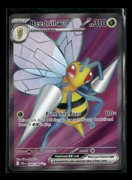 ME04: Chaos Rising Beedrill ex #098/086