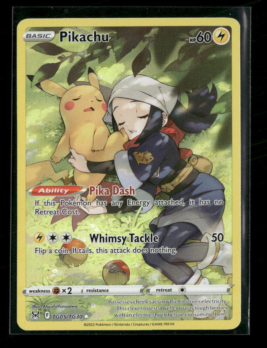 SWSH11: Lost Origin Trainer Gallery Pikachu #TG05/TG30