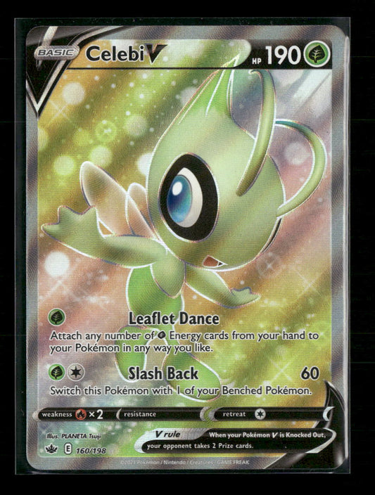 SWSH06: Chilling Reign Celebi V (Full Art) #160/198