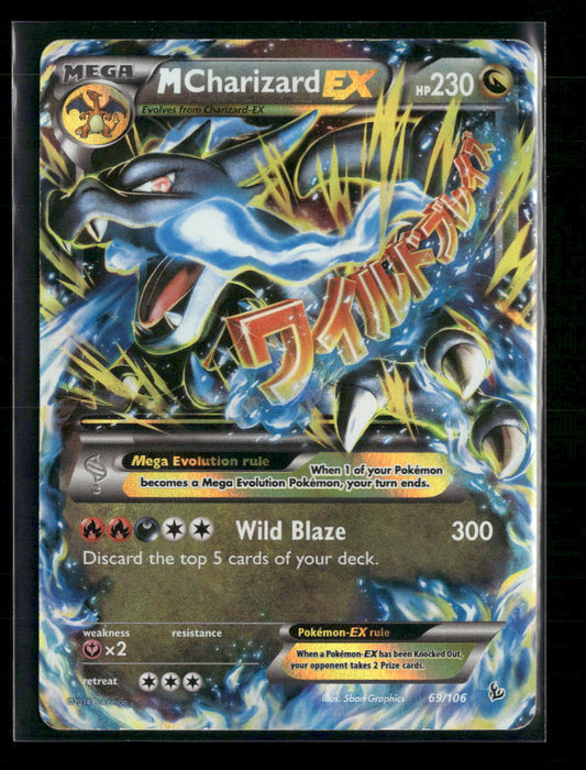 XY - Flashfire M Charizard EX (X) #69/106