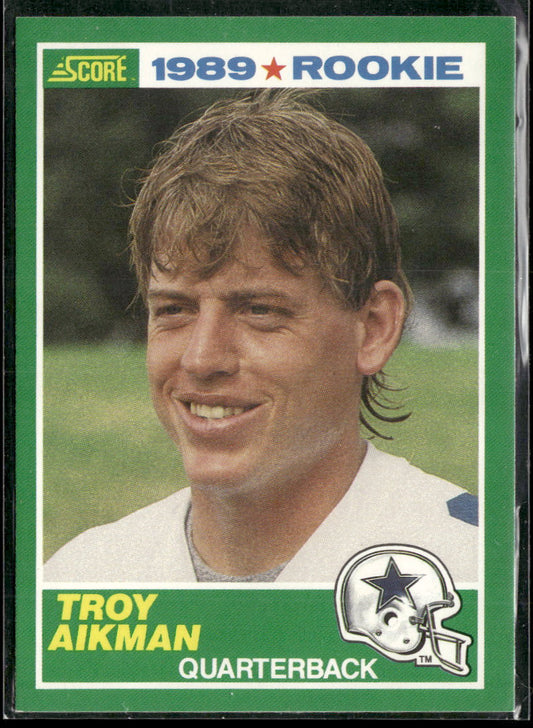 1989 Score Troy Aikman Rookie #270
