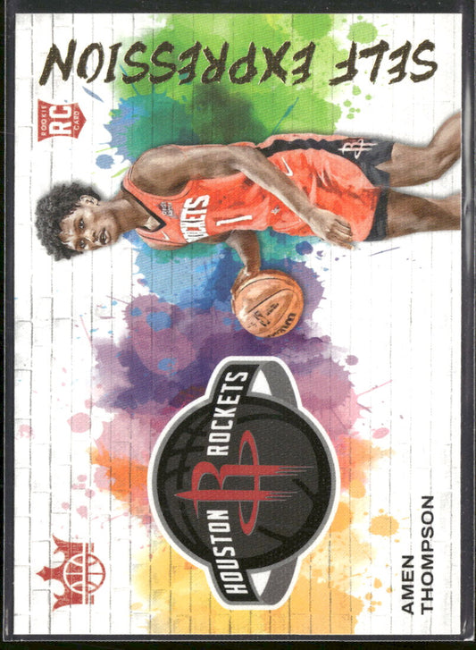 2023-24 Panini Court Kings Self Expression Amen Thompson #24