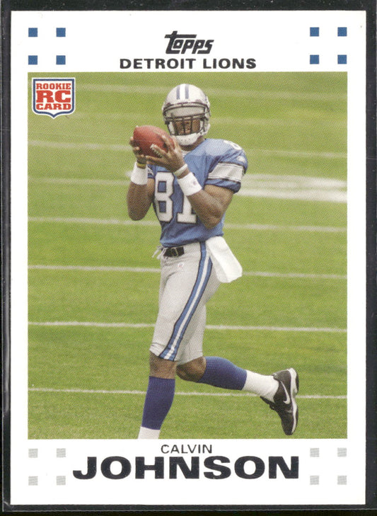 2007 Topps Exclusive Rookies Calvin Johnson #2