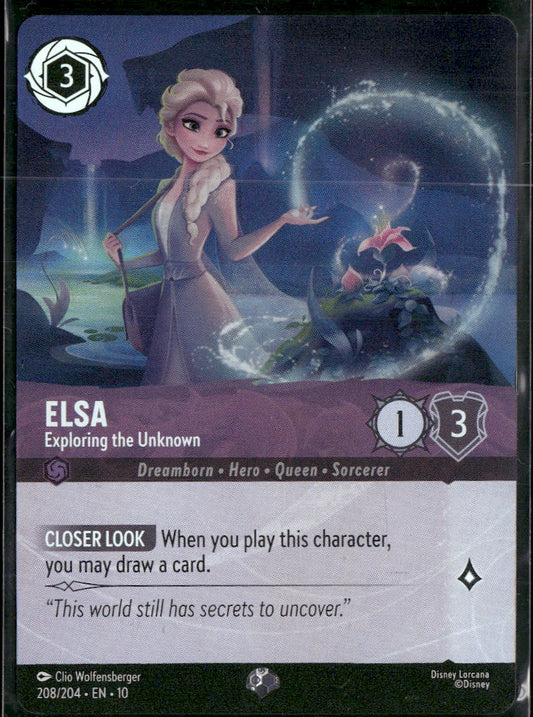 Whispers in the Well Elsa #208/204