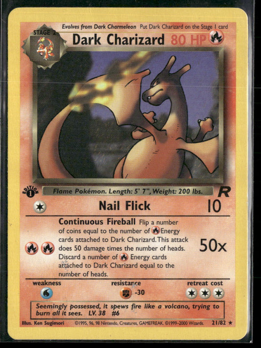 Team Rocket Dark Charizard (21) #21/82
