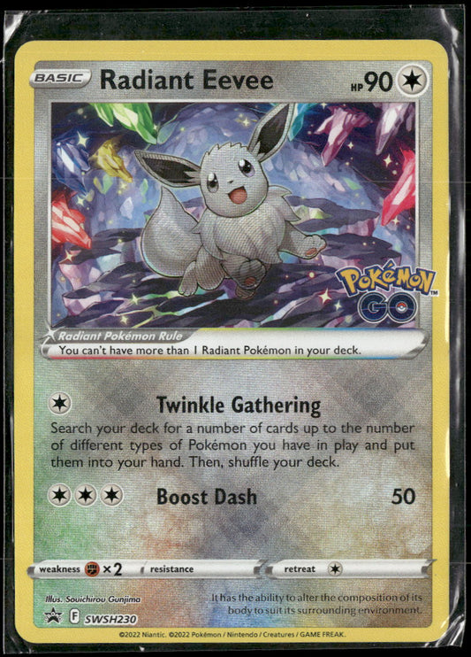 SWSH: Sword & Shield Promo Cards Radiant Eevee #SWSH230