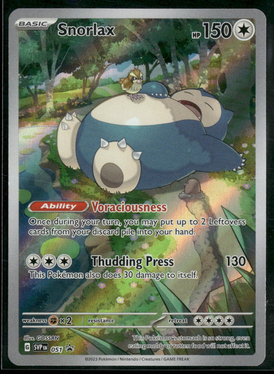 SV: Scarlet & Violet Promo Cards Snorlax #051