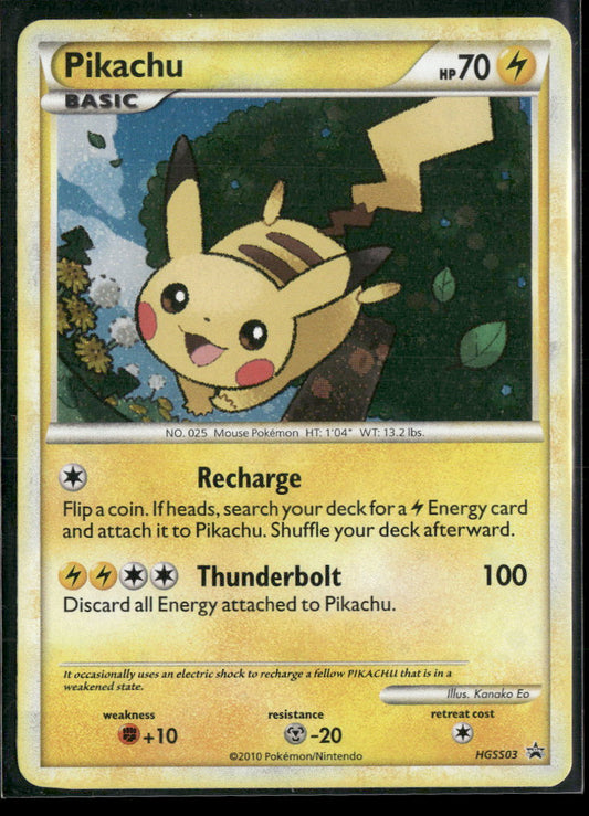 HGSS Promos Pikachu #HGSS03