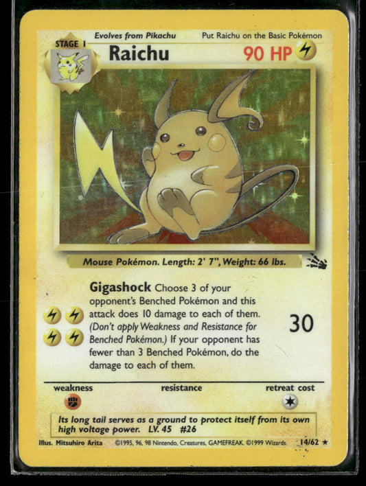 Fossil Raichu (14) #14/62