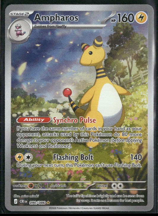 ME04: Chaos Rising Ampharos #090/086