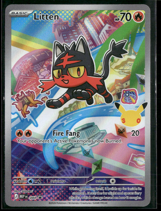ME: Mega Evolution Promo Litten #044