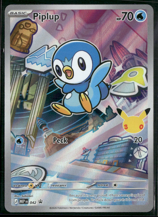 ME: Mega Evolution Promo Piplup #042