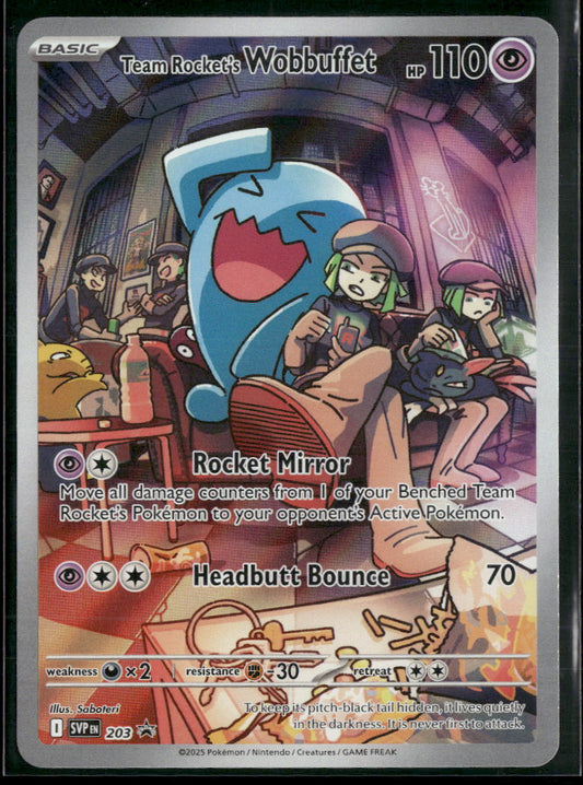 SV: Scarlet & Violet Promo Cards Team Rocket's Wobbuffet #203