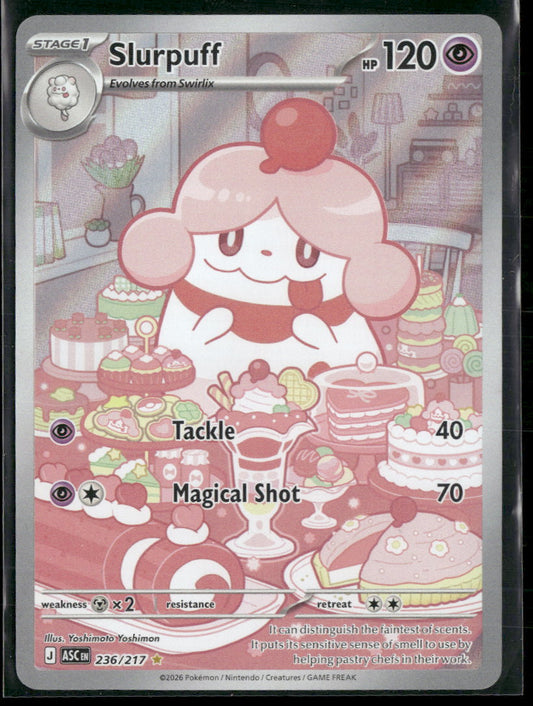 ME: Ascended Heroes Slurpuff #236/217