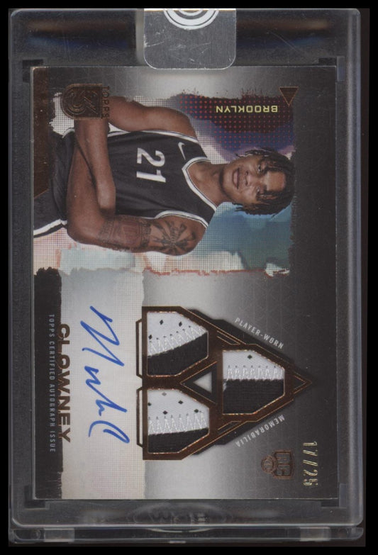 2023-24 Topps 3 Bronze Noah Clowney Rookie #/25 Auto #117