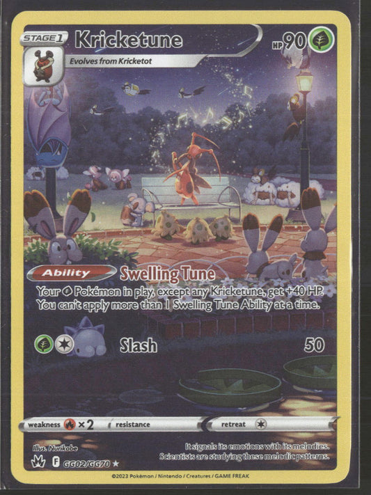 SWSH: Crown Zenith: Galarian Gallery Kricketune #GG02/GG70