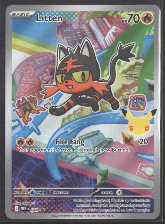 ME: Mega Evolution Promo Litten #044