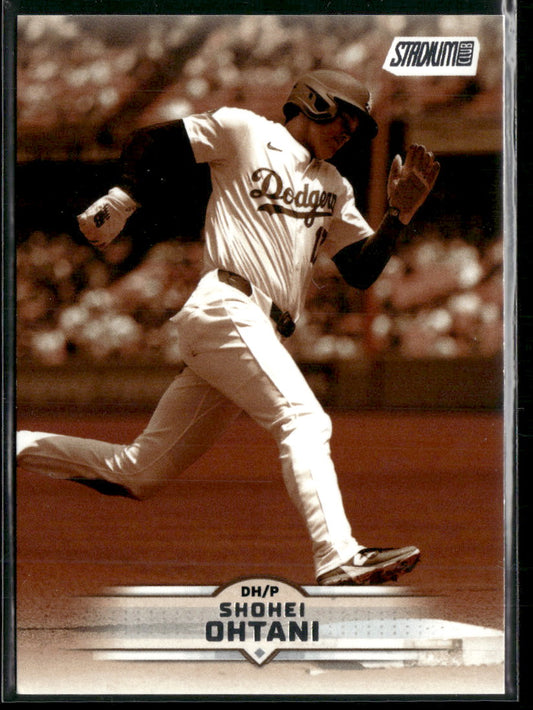 2025 Stadium Club Sepia Shohei Ohtani #58