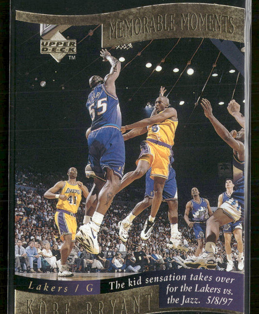 1997-98 Collector's Choice Memorable Moments Kobe Bryant #4