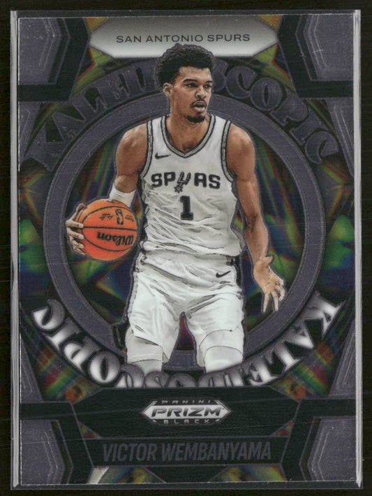 2024-25 Panini Prizm Black Kaleidoscopic Victor Wembanyama #3