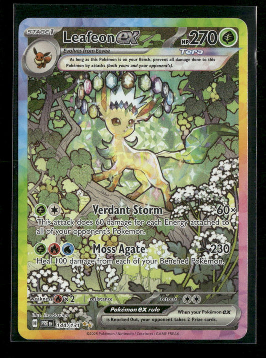 SV: Prismatic Evolutions Leafeon ex #144/131