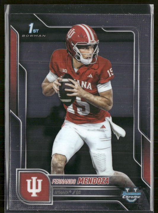 2025 Bowman University Chrome Fernando Mendoza #109