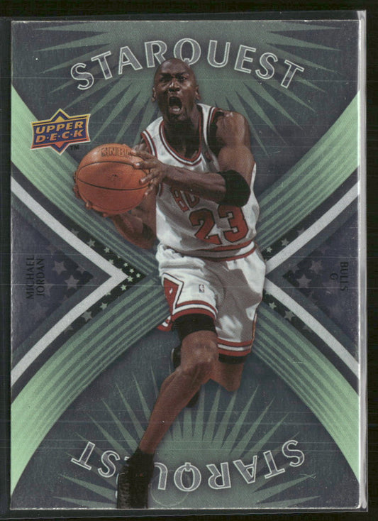 2008-09 Upper Deck First Edition StarQuest Green Michael Jordan #SQ-20