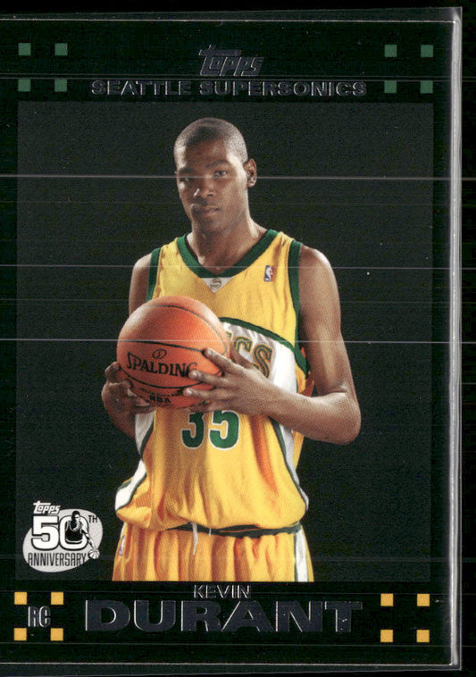 2007-08 Topps Kevin Durant Rookie #112