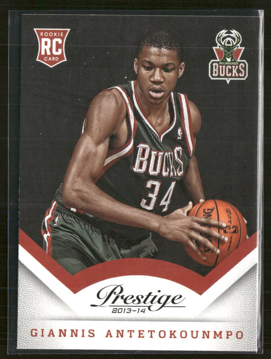 2013-14 Panini Prestige Giannis Antetokounmpo Rookie #175