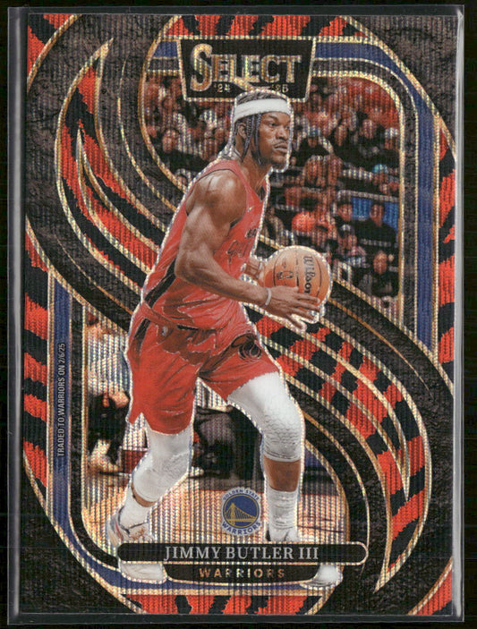 2024-25 Panini Select Tiger Prizm Jimmy Butler III #144