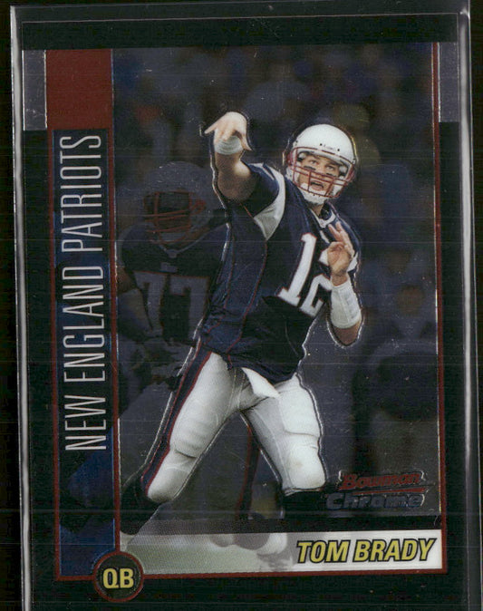 2002 Bowman Chrome Tom Brady #99