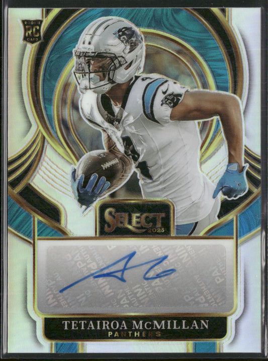 2025 Panini Select Select Signatures Prizm Tetairoa McMillan Auto #SIP-TMC