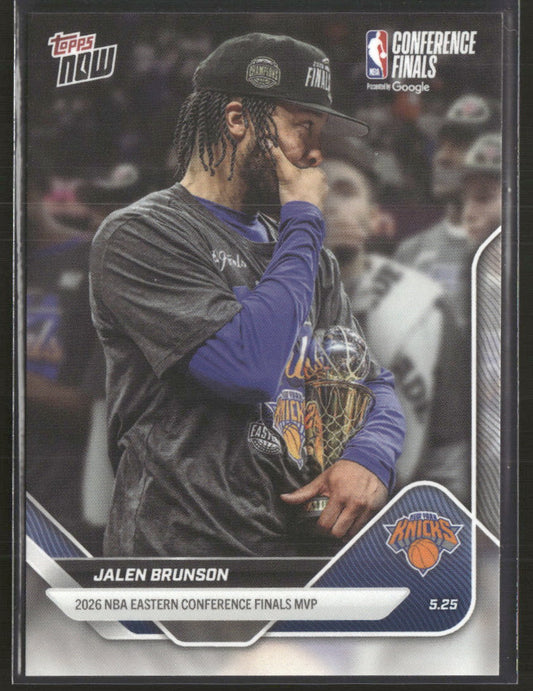2025-26 Topps Now Jalen Brunson #321