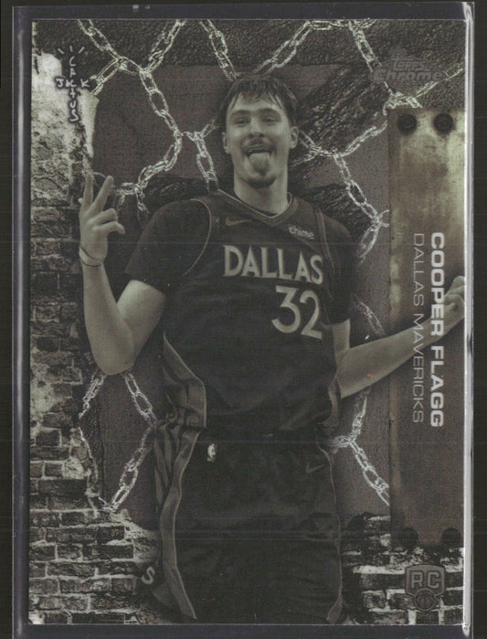 2025-26 Topps Chrome Cactus Jack Refractor Cooper Flagg #61