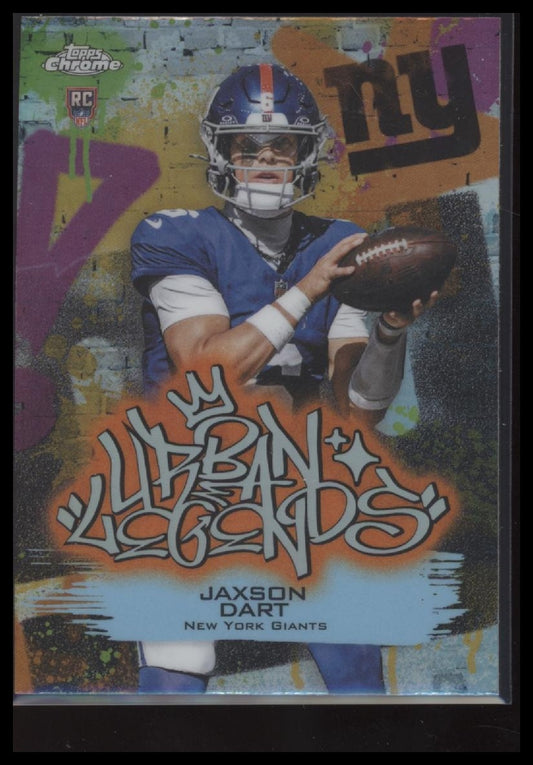2025 Topps Chrome Urban Legends Jaxson Dart #UL-19