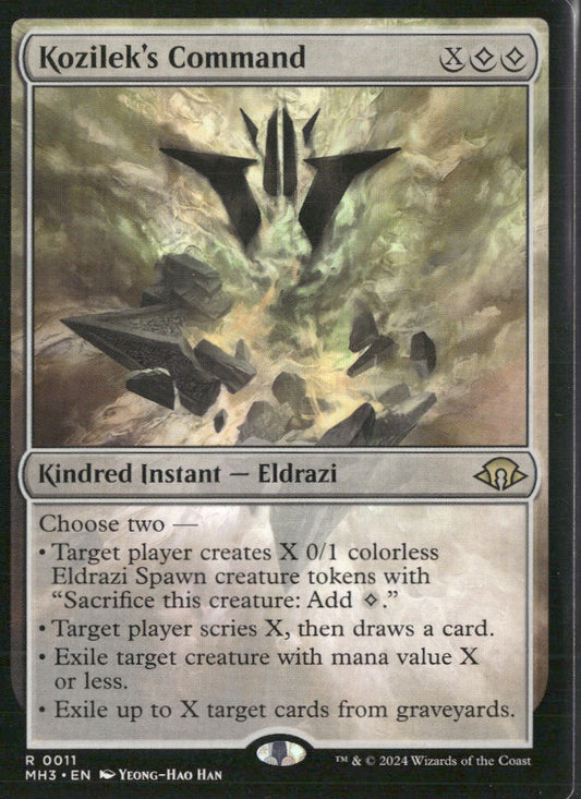 Modern Horizons 3 Kozilek's Command #11