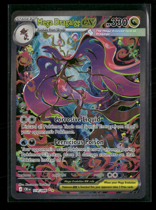 ME04: Chaos Rising Mega Dragalge ex #118/086